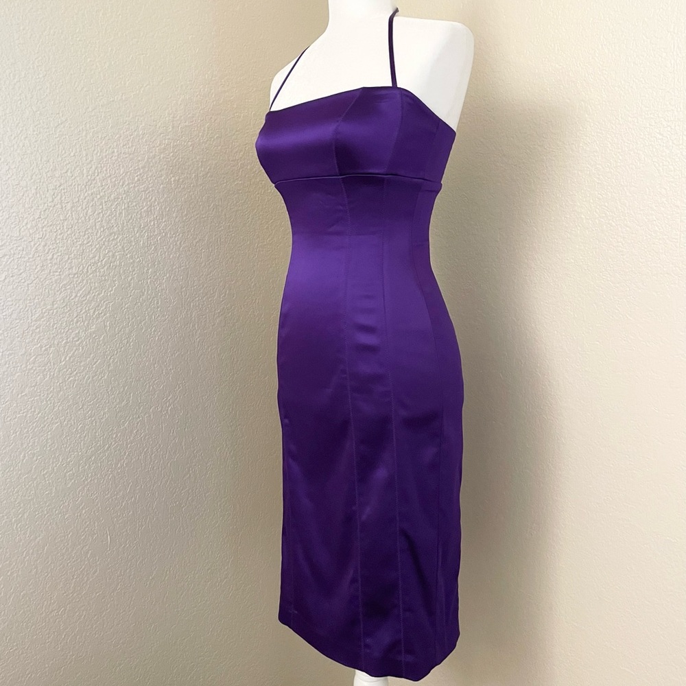 Bebe Purple Cocktail Dress